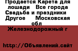 Продается Карета для лошади - Все города Свадьба и праздники » Другое   . Московская обл.,Железнодорожный г.